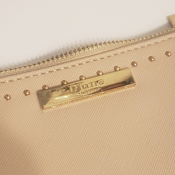 Dune London | Tan Rosette Clutch | Makeup Pouch - Picture 2 of 8